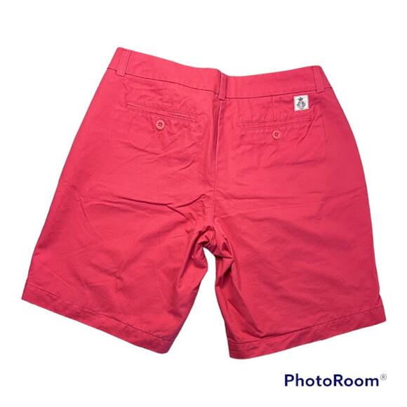 TOMMY HILFIGER Magenta/Fuscia 9" Chino Shorts Ladies Size 8 - Picture 2 of 6